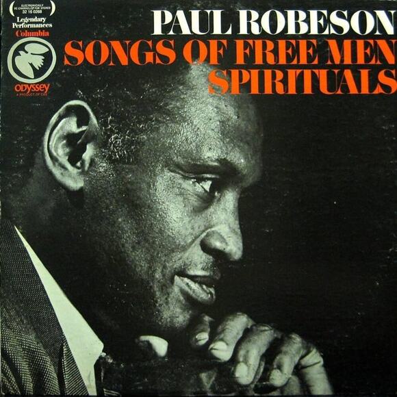 Paul Robeson – Songs Of Free Men • Spirituals 1968 Vinyl Album Record - Picture 1 of 5